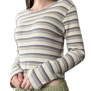 Dickies Multicolor Striped Blouse